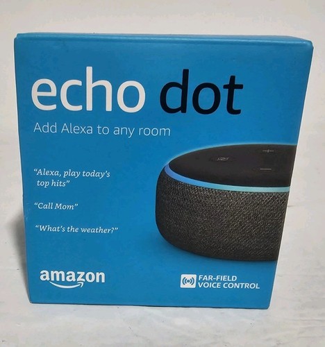 Sealed amazon echo dot 3rd - amazon,